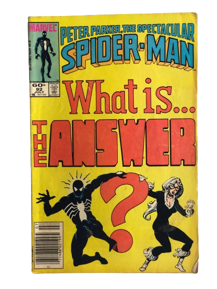 Peter Parker, The Spectacular Spider-Man IN "And the Answer Is..." Vol 1 #92 / 1984