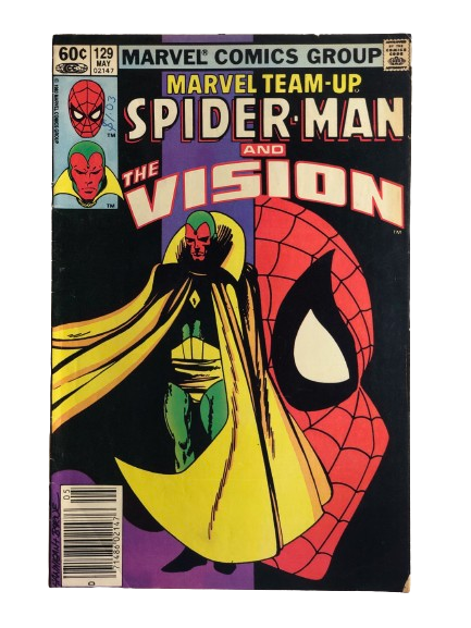 "...And Much to Ponder Before the Dawn..."  Spider-Man and The Vision Vol 1 #129 / 1983