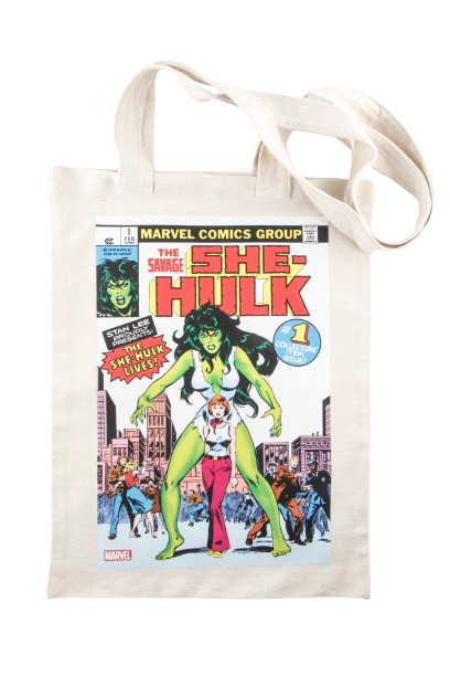 The Savage She-Hulk #1 Comic Cover Tote Bag / Marvel Comics Bag